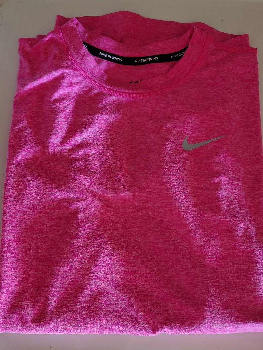 Nike Running Bright Pink Dri-FIT Running Tee XL